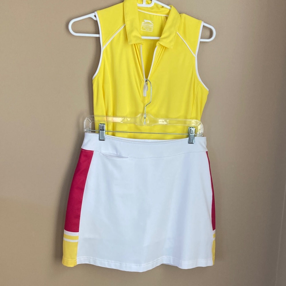 Slazenger Skort and Sleeveless Top Size Small
